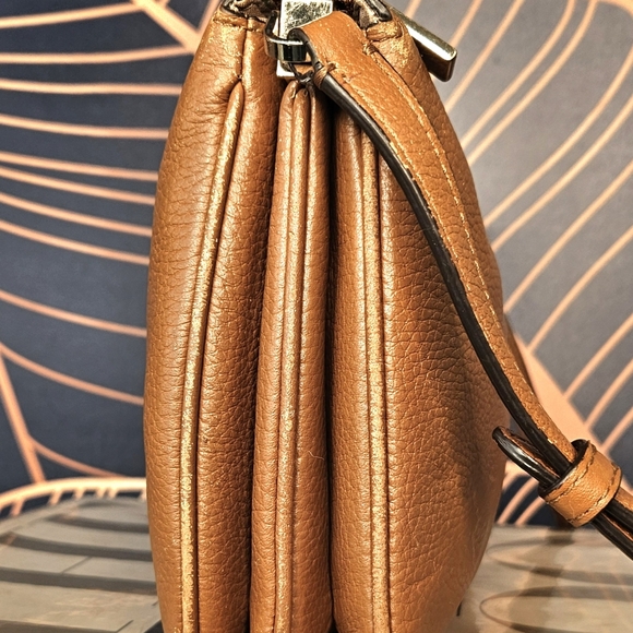 KATE SPADE NEW YORK Vintage Tan Leather Shoulder Bag - Picture 5 of 11